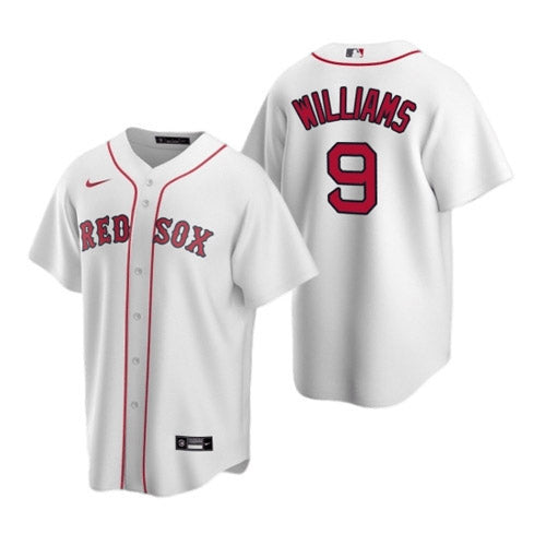 Youth Boston Red Sox Ted Williams Replica Home Jersey - White